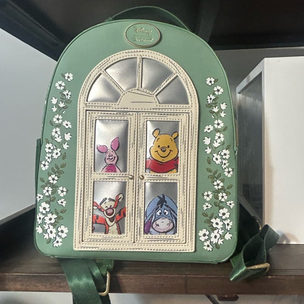 Disney loungefly Winnie the Pooh backpack with wallet